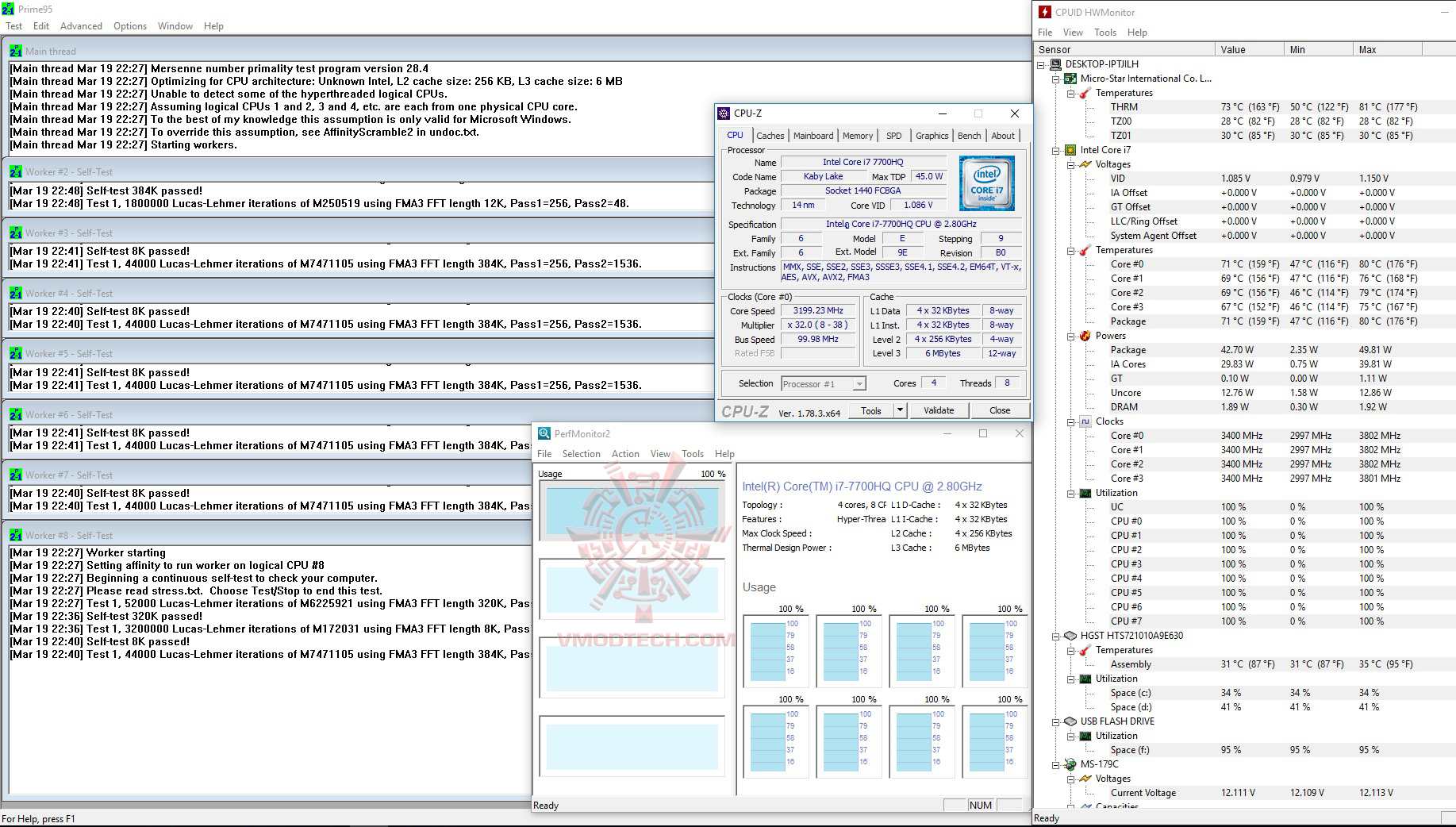 p95 MSI GE72MVR 7RG Apache Pro Review