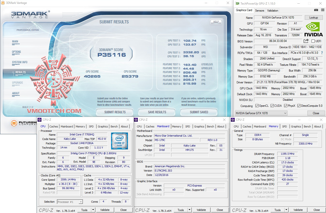 vt MSI GE72MVR 7RG Apache Pro Review