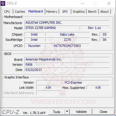 cpuid1 ASUS ROG STRIX Z270E GAMING REVIEW