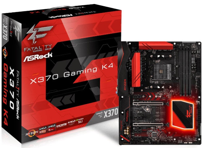 asrock x370 gaming k4 0 ASRock Fatal1ty X370 Gaming K4 เมนบอร์ดทรงพลัง AMD Ryzen เพื่อคอเกมเมอร์ตัวจริง