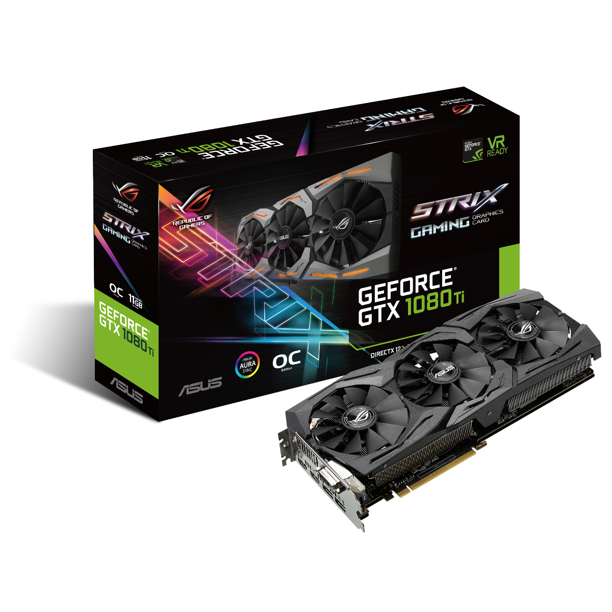 rog-strix-gtx1080ti-o11g-gaming_boxvga rog strix gtx1080ti o11g gaming boxvga ASUS เปิดตัวการ์ดจอใหม่ล่าสุด!! ROG Strix GeForce GTX 1080 Ti การ์ดจอที่ไม่เป็นรองใครเพื่อคอเกมส์มิ่ง Hi End โดยเฉพาะ