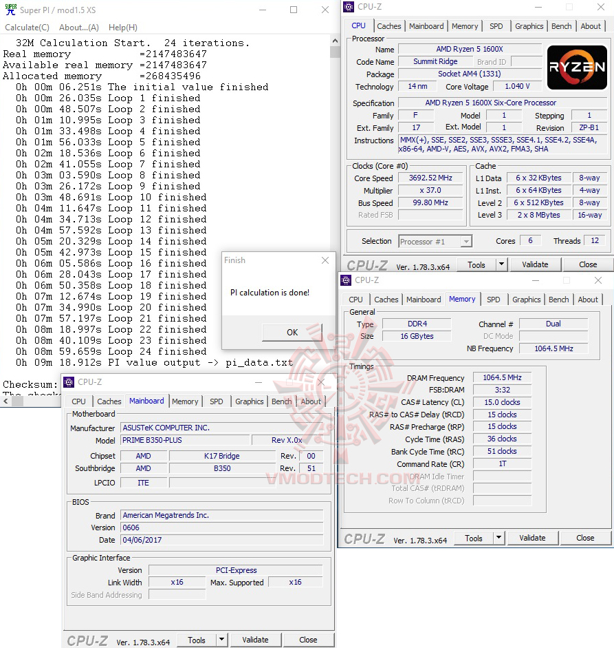 s32 AMD RYZEN 5 1600X Review