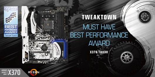 asrock-x370-tahchi-tweaktown-1 asrock x370 tahchi tweaktown 1 ASRock X370 Taichi สุดแกร่ง คว้ารางวัล Best Performance จากทาง TweakTown