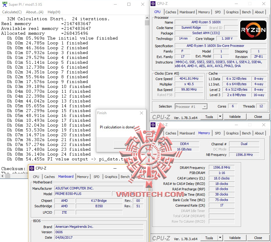 s32 oc AMD RYZEN 5 1600X Review