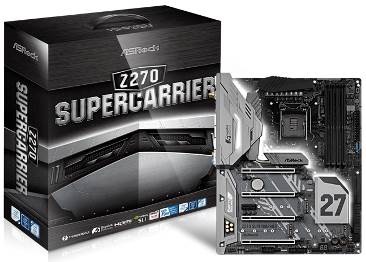 asrock z270 supercarrier ASRock Z270 SuperCarrier คว้ารางวัล Editor Approved 2017 จากทาง Tom’s Hardware