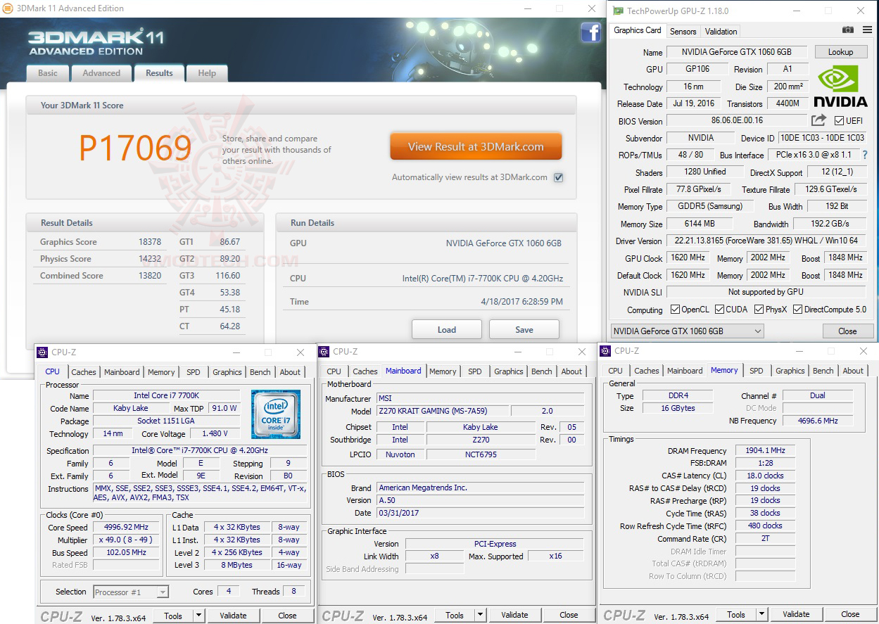 11 MSI Z270 KRAIT GAMING REVIEW