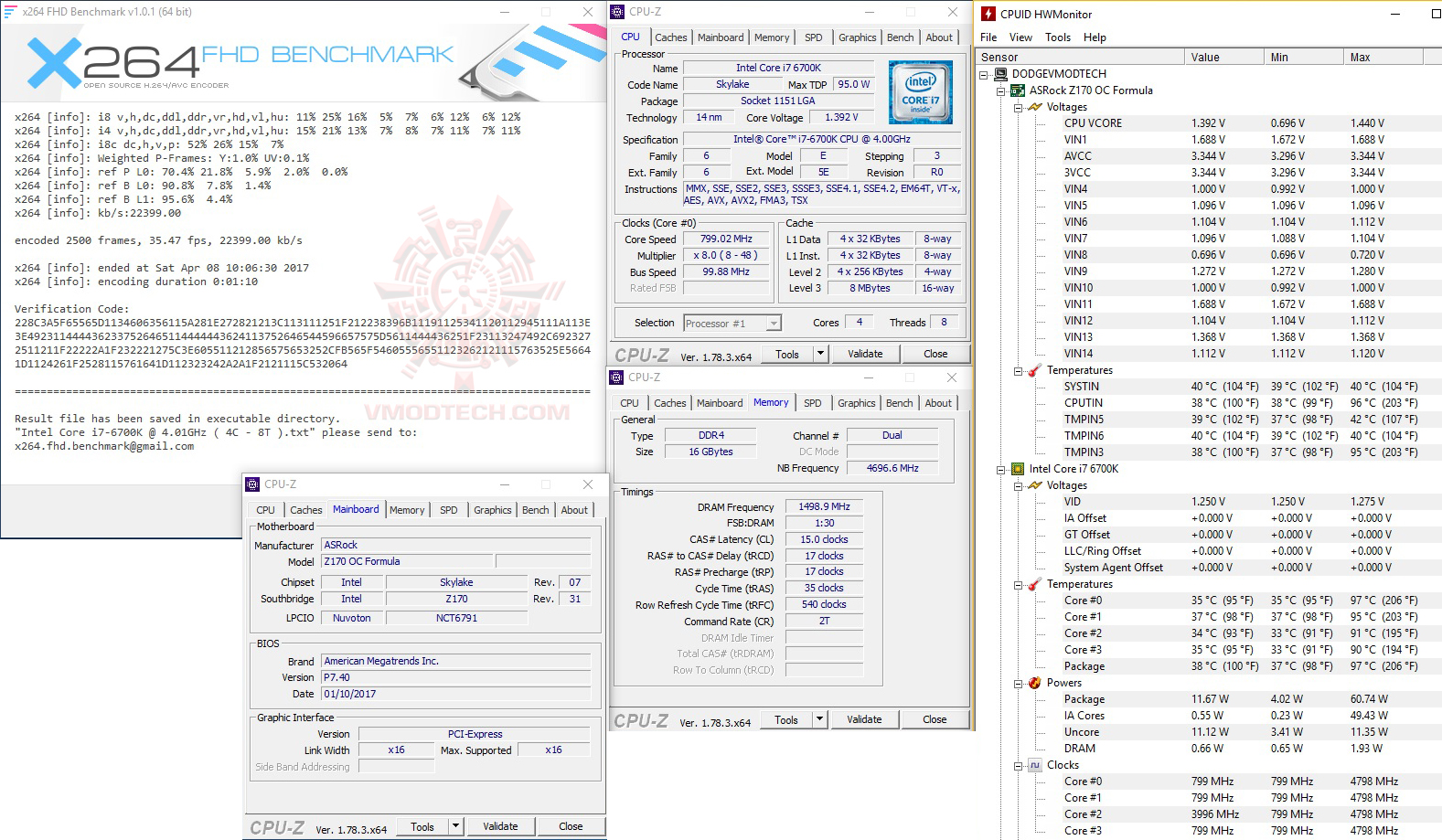 x264 1 CORSAIR VENGEANCE RGB 16GB (2 x 8GB) DDR4 DRAM 3000MHz C15 REVIEW