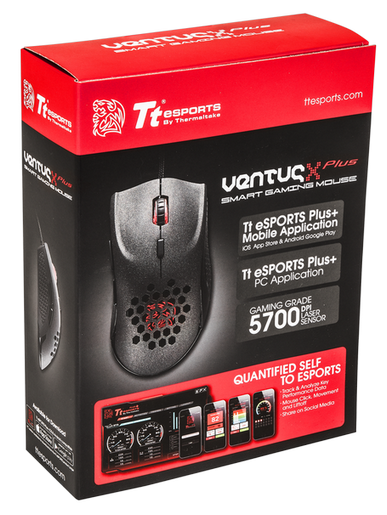 tt esports ventus x plus smart gaming mouse box Tt eSPORTS ประกาศเปิดตัวเม้าส์เกมส์มิ่งรุ่นใหม่ล่าสุด VENTUS X PLUS Smart Gaming Mouse เพื่อคอเกมส์มิ่งโดยเฉพาะ