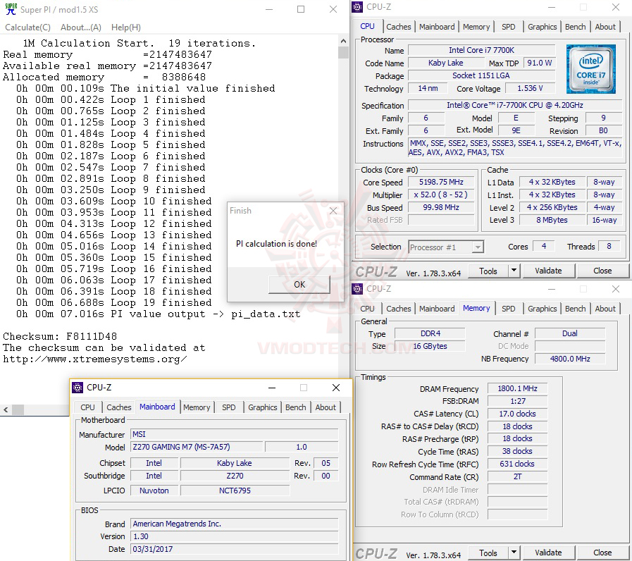 s1 52 MSI Z270 GAMING M7 REVIEW
