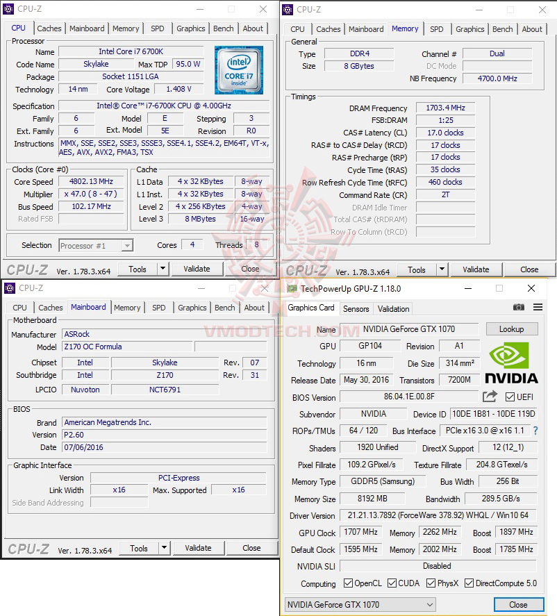 cpuid34 GEIL EVO X RGB DDR4 2400Mhz 8GB CL16 Review 