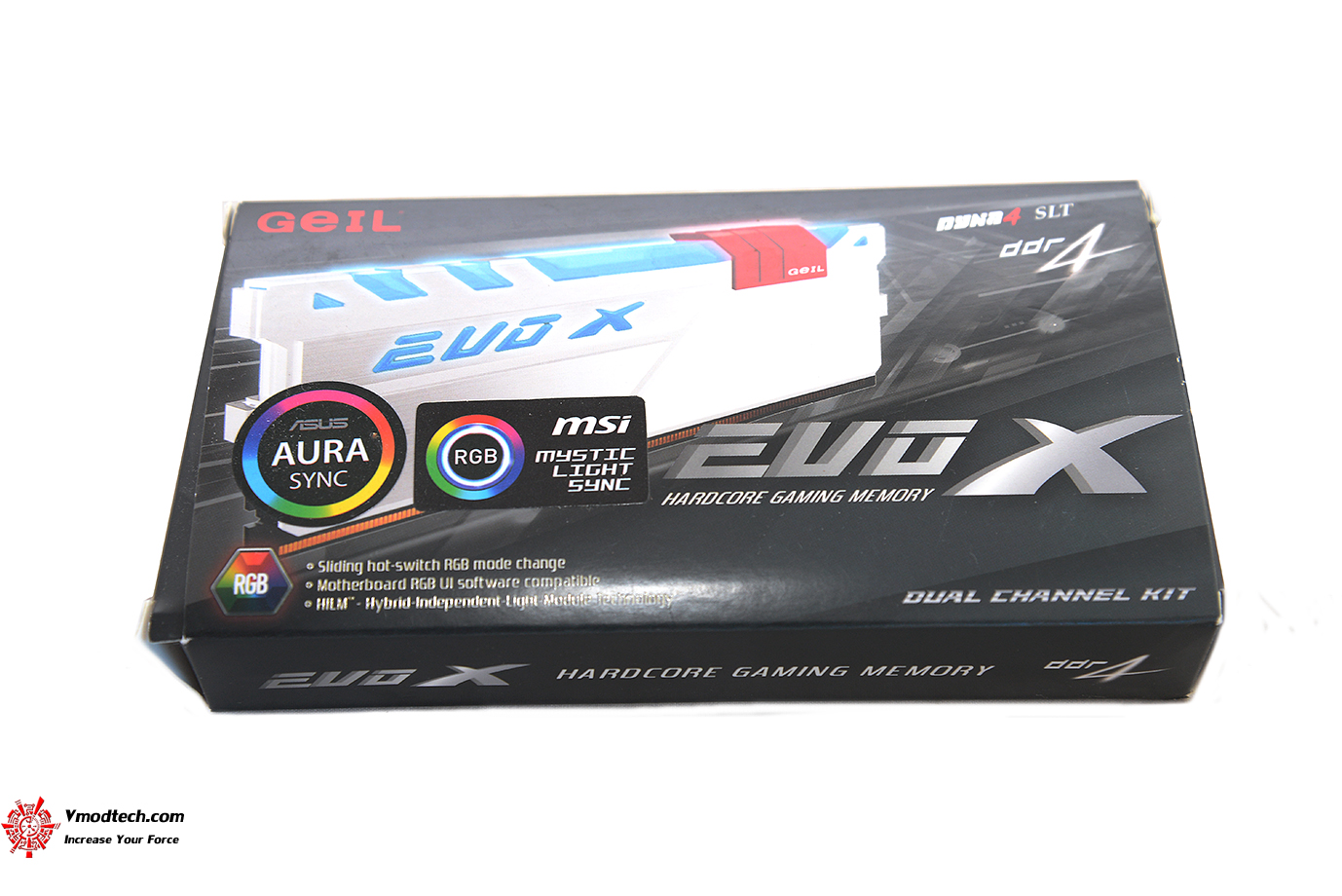 dsc 7240 GEIL EVO X RGB DDR4 2400Mhz 8GB CL16 Review 