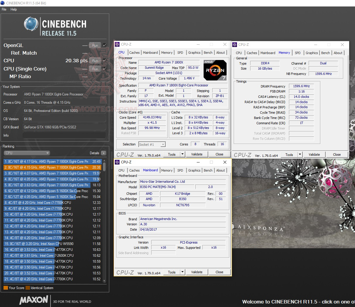 c11 MSI B350 PC MATE REVIEW