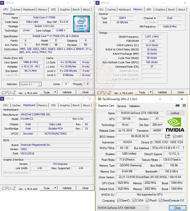cpuid ASUS H110M C2 (CSM) REVIEW