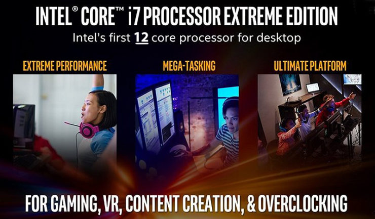 intel skylake x 12 core 24 threads x299 740x433 GIGABYTE เผยโฉมเมนบอร์ดรุ่นใหม่ล่าสุดทั้ง 3รุ่น ในชิบเซ็ต X299 ในรุ่น AORUS X299 Gaming 3, Gaming 7 และ Gaming 9 