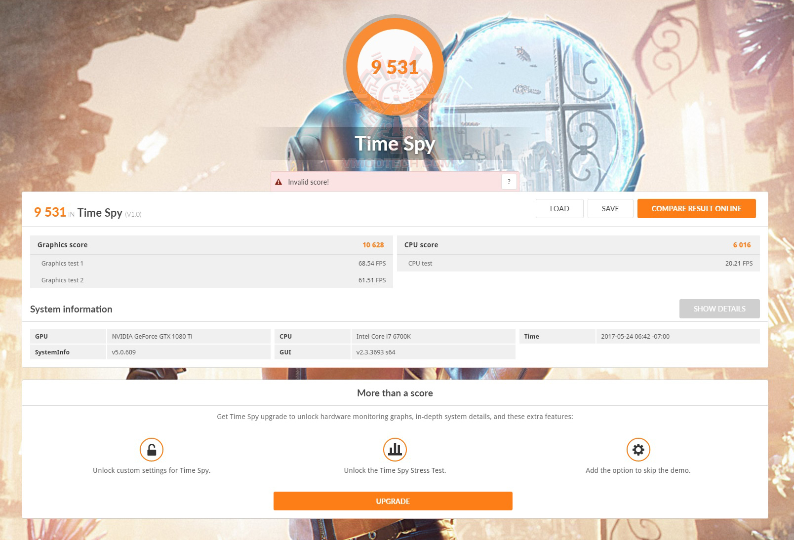 sp oc ASUS ROG Poseidon GeForce GTX 1080 TI 11GB Platinum Edition Review 