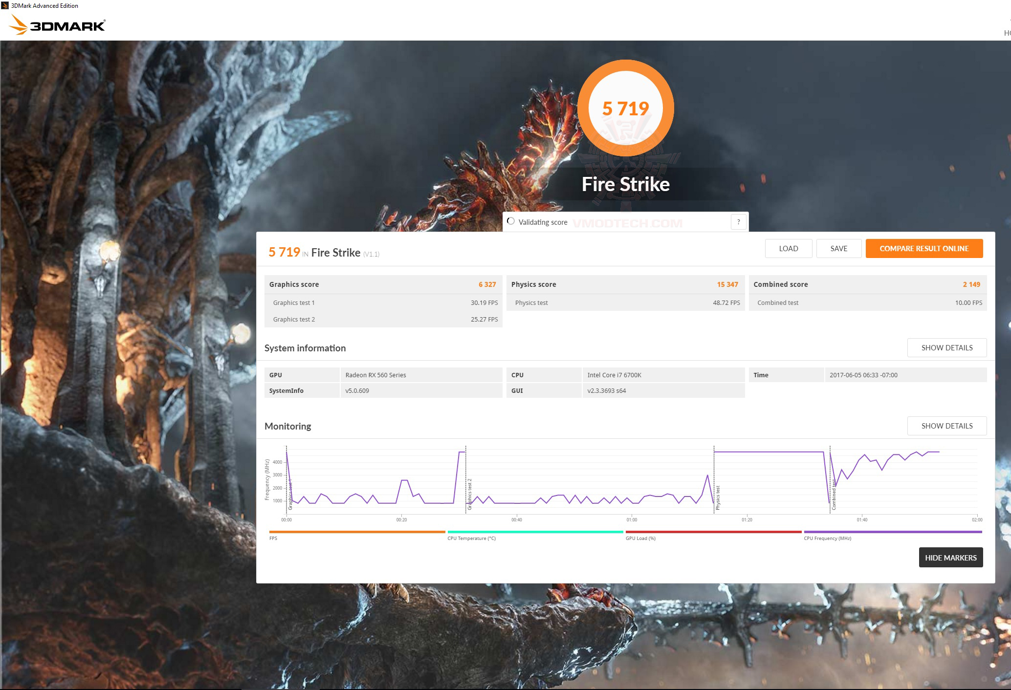 fire PowerColor Red Dragon Radeon RX 560 4GB GDDR5 OC Review