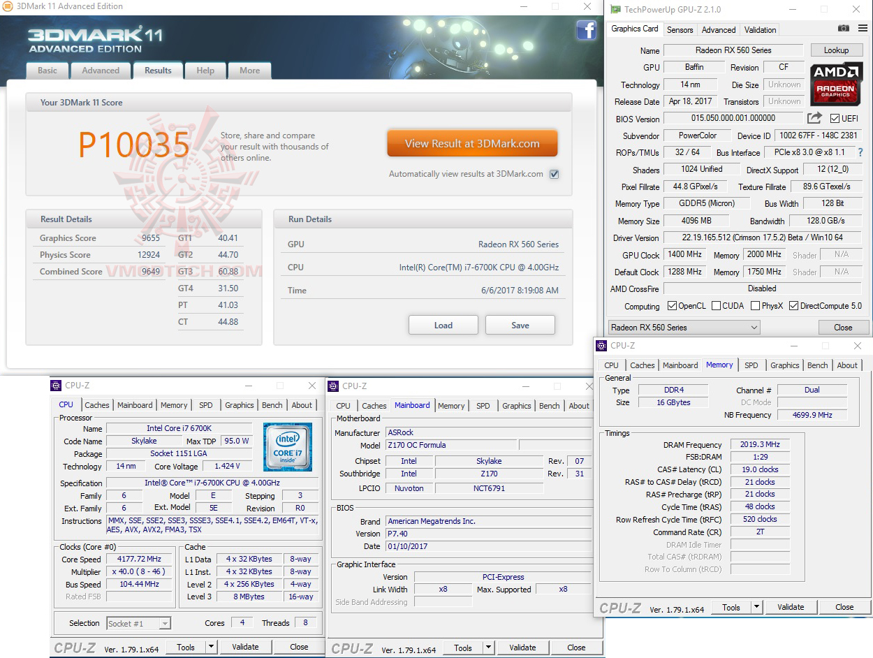 11 oc PowerColor Red Dragon Radeon RX 560 4GB GDDR5 OC Review