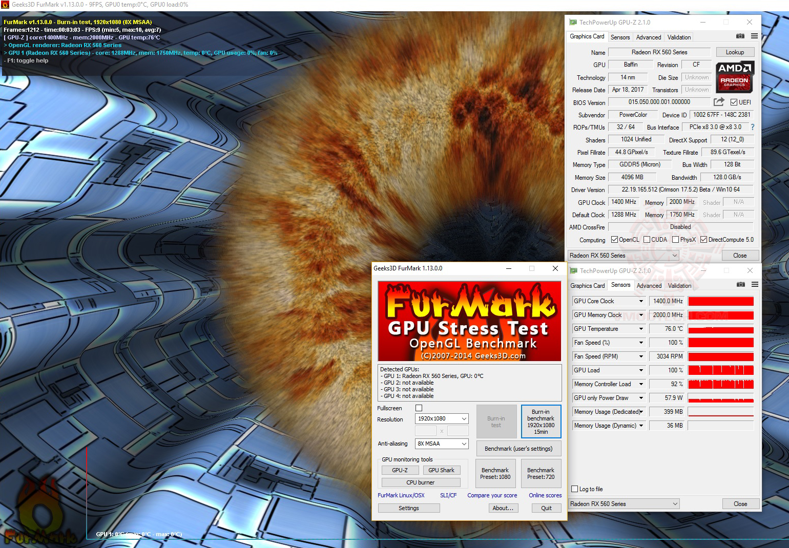fm oc PowerColor Red Dragon Radeon RX 560 4GB GDDR5 OC Review