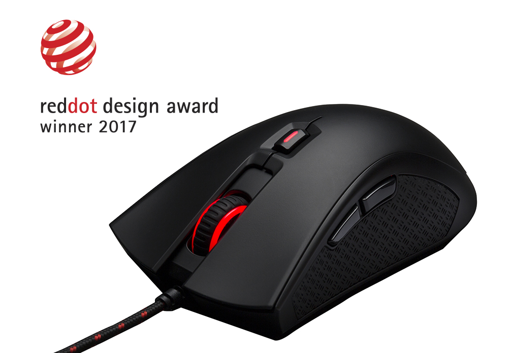 hx pulsefire reddot pr HyperX ส่งเมาส์รุ่น Pulsefire FPS คว้ารางวัล RedDot Design Award 2017 ลงสู่ตลาดสำหรับคอเกม