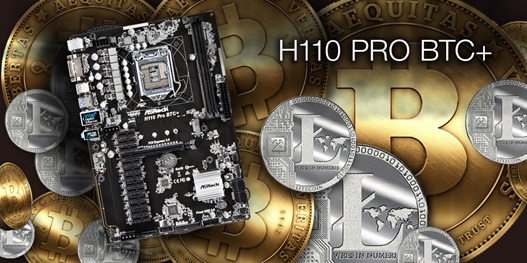 asrock h110 pro btc ASRock H110 Pro BTC+ PCIe 13 สล็อต เพื่อชาว Mining โดยเฉพาะ
