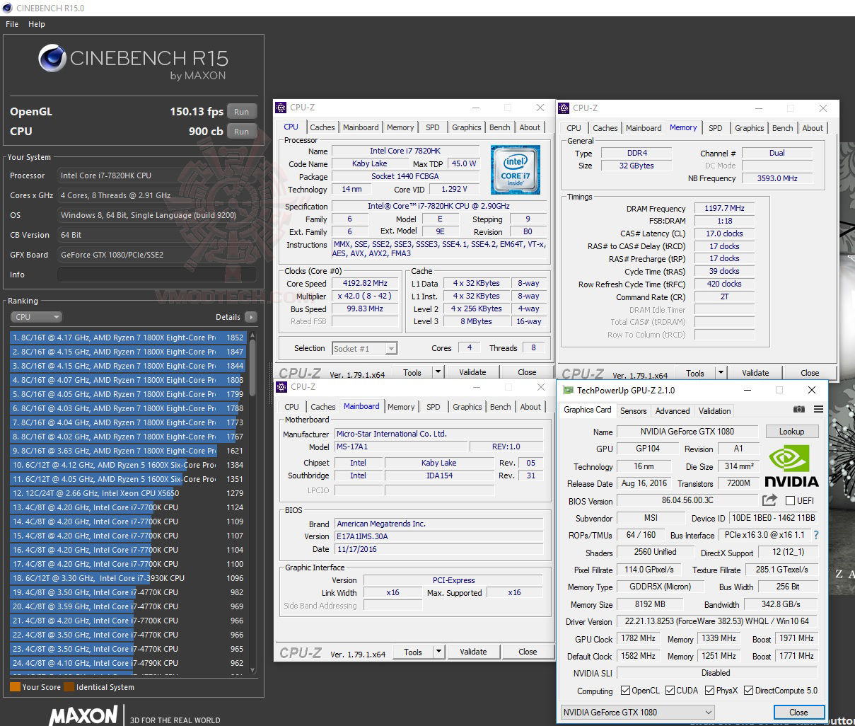 c15 MSI GT73VR 7RF TITAN PRO REVIEW