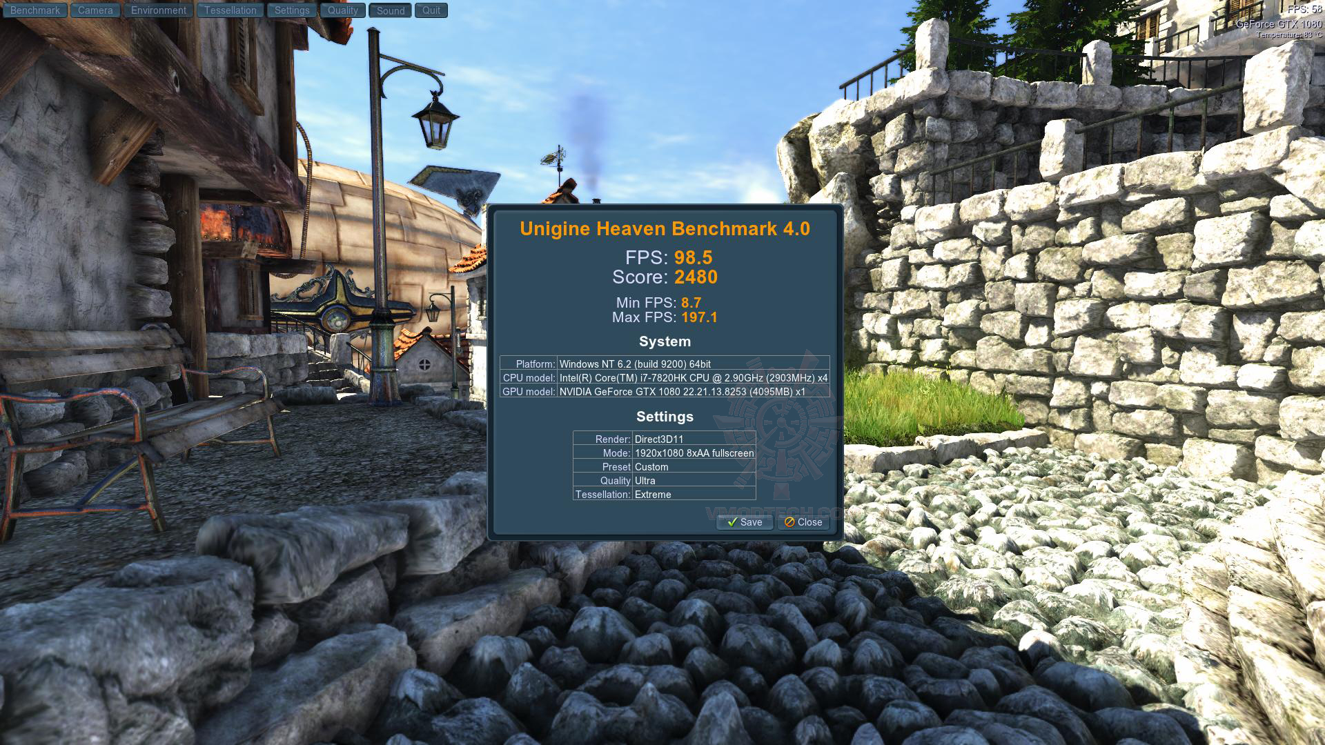 heaven 2017 06 17 12 52 04 21 MSI GT73VR 7RF TITAN PRO REVIEW