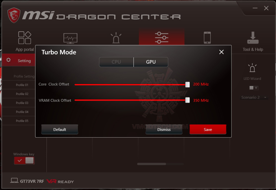 oc gpu MSI GT73VR 7RF TITAN PRO REVIEW