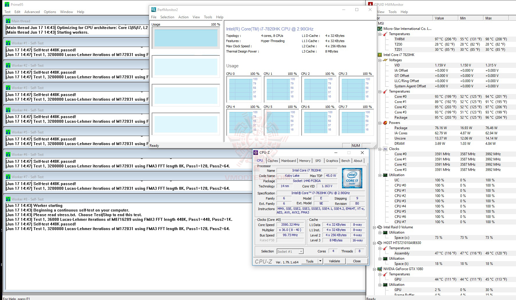 p95 MSI GT73VR 7RF TITAN PRO REVIEW