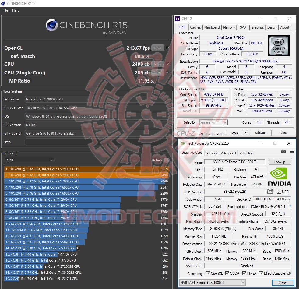 cbr15 cbr15 MSI X299 GAMING PRO CARBON AC Review