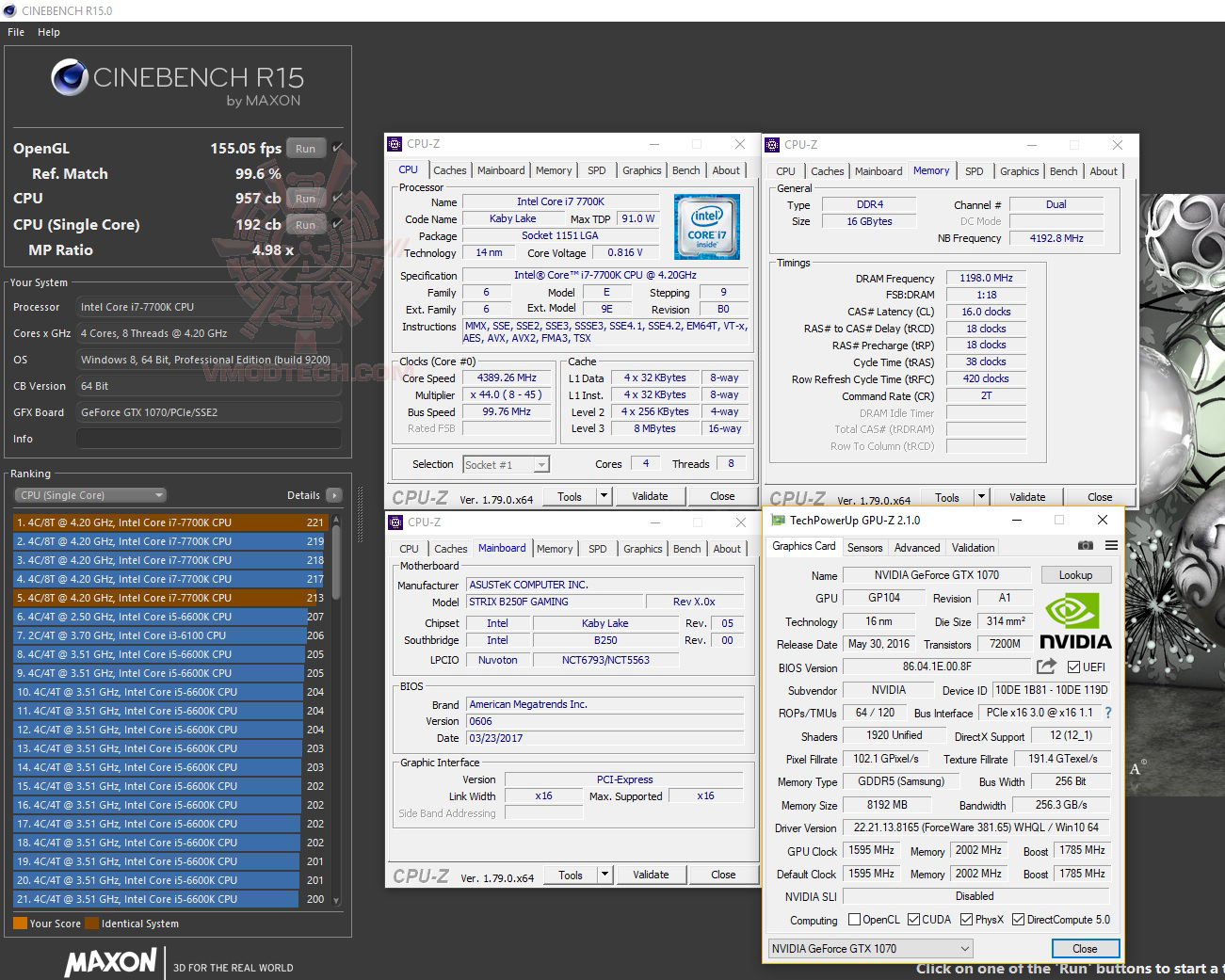c15 ASUS ROG STRIX B250F GAMING REVIEW