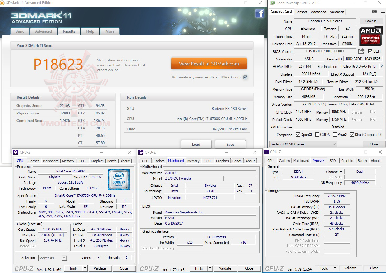 11 oc maxx ASUS DUAL RX580 O4G REVIEW