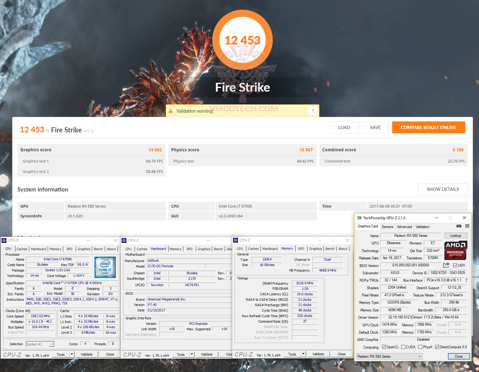 fire oc maxx ASUS DUAL RX580 O4G REVIEW