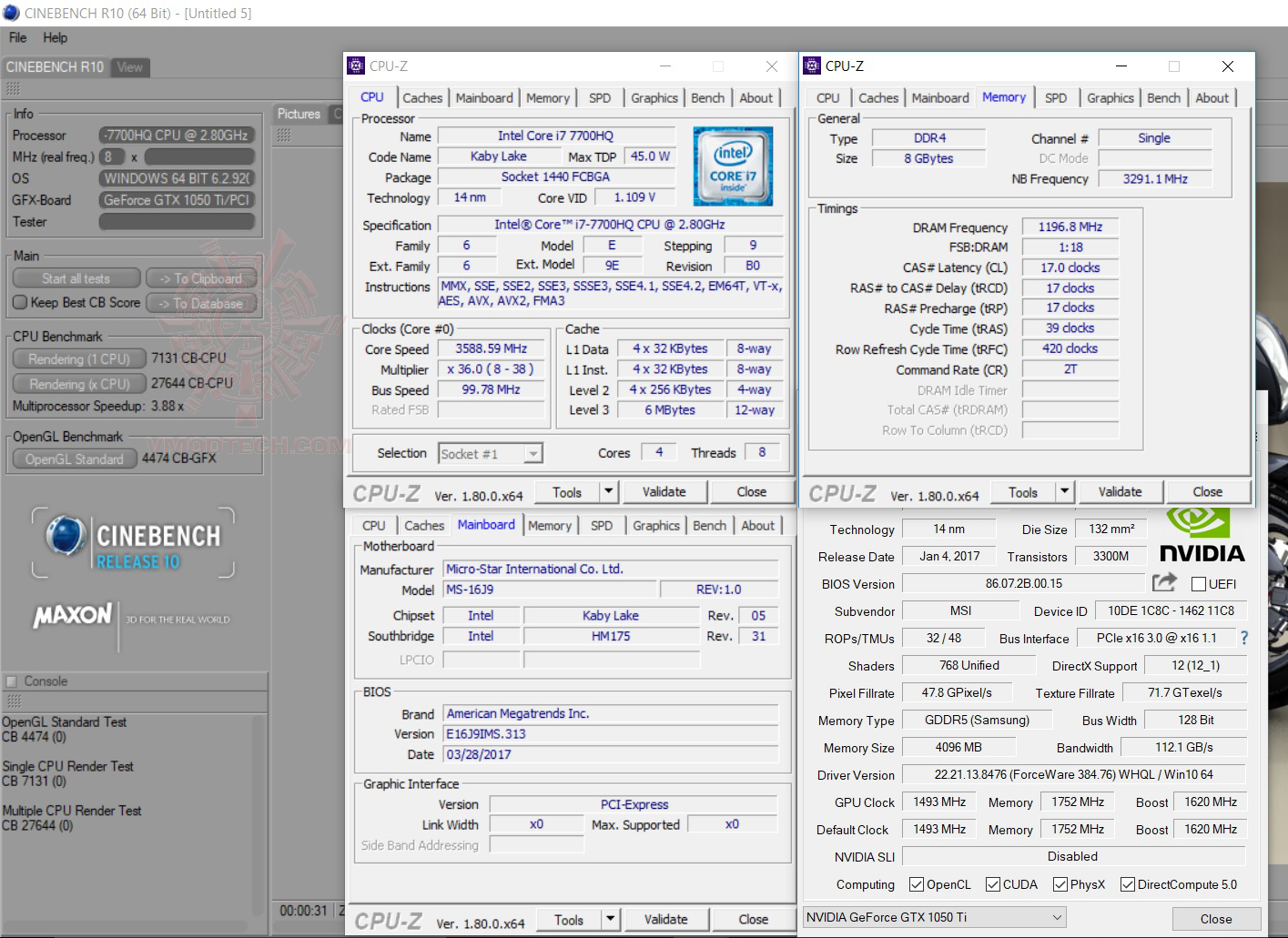 c10 MSI GE62 7RE Camo Squad Limited Edition Review