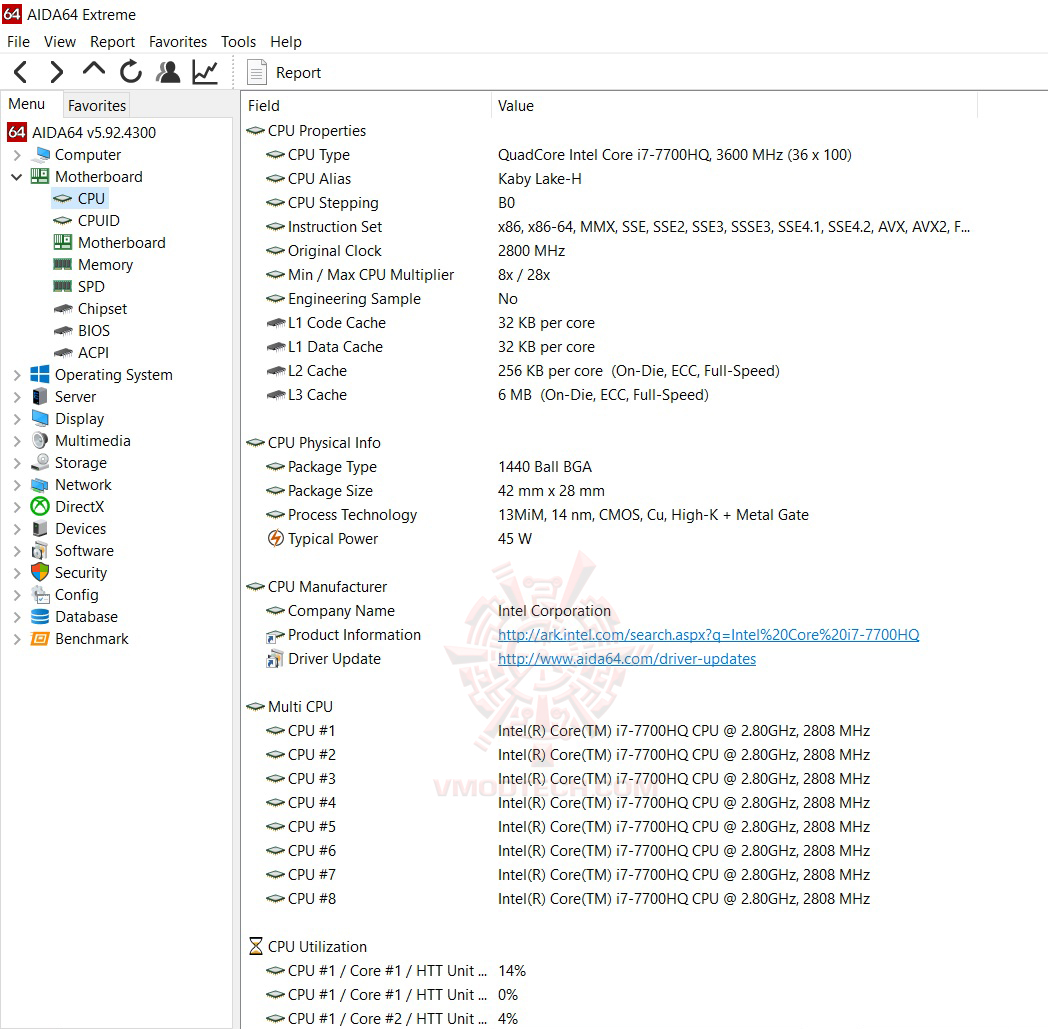 cpu MSI GE62 7RE Camo Squad Limited Edition Review