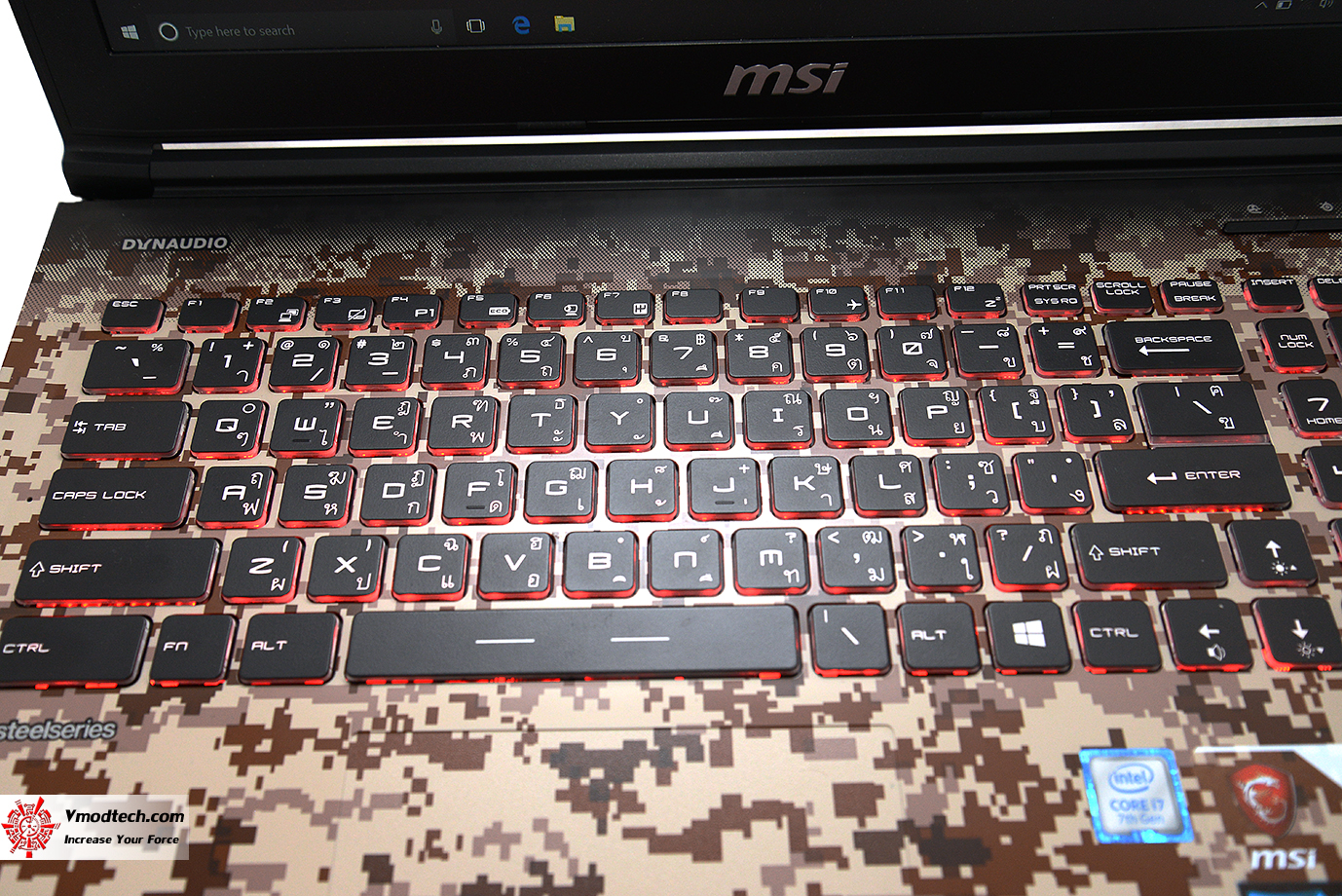 dsc 1130 MSI GE62 7RE Camo Squad Limited Edition Review