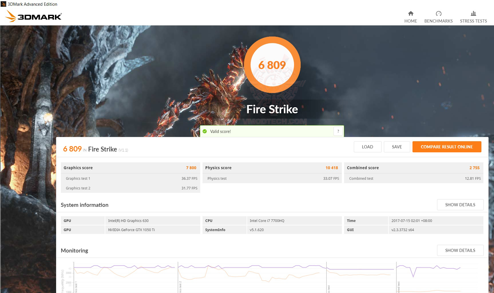 fire oc MSI GE62 7RE Camo Squad Limited Edition Review