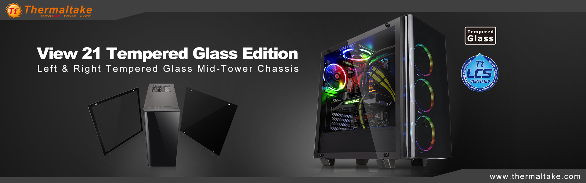 thermaltake-unveils-the-new-view-21-tempered-glass-edition-mid-tower-chassis thermaltake unveils the new view 21 tempered glass edition mid tower chassis Thermaltake เปิดตัวเคสรุ่นใหม่ล่าสุด Thermaltake View 21 Tempered Glass Edition Mid Tower Chassis พร้อมแล้วสำหรับขาม๊อด DIY ตัวจริง