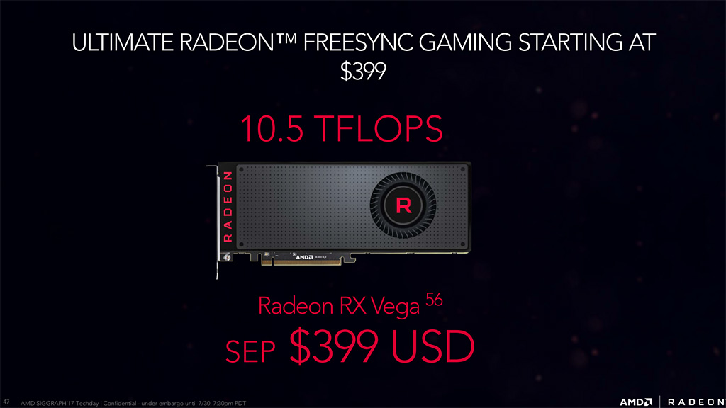amd radeon rx vega 56 reference เปิดตัวเป็นทางการการ์ดจอ AMD Radeon RX Vega 64, RX Vega 56, RX Vega Nano พร้อมสเปคการทำงานอย่างละเอียด