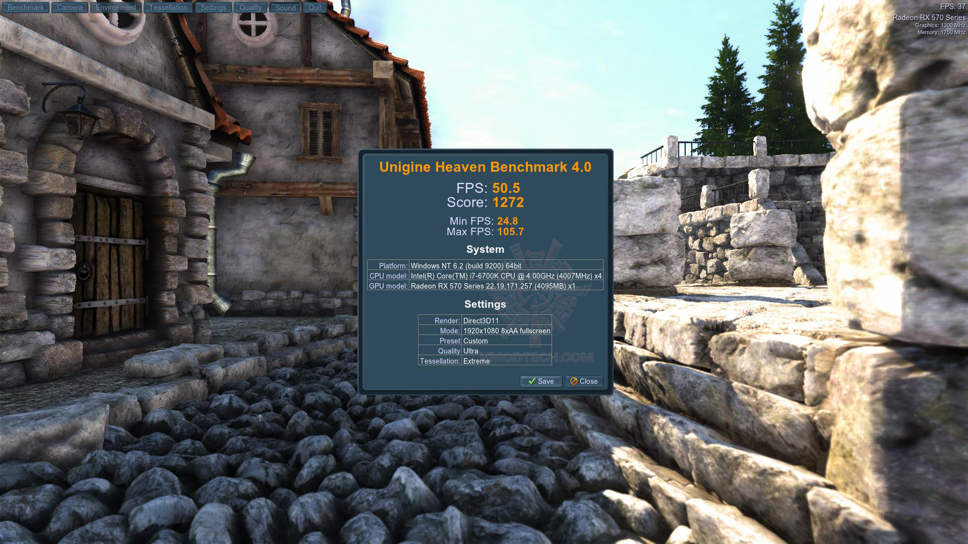 heaven 2017 07 05 07 06 06 42 ASUS ROG Strix Radeon RX 570 OC edition 4GB GDDR5 Review