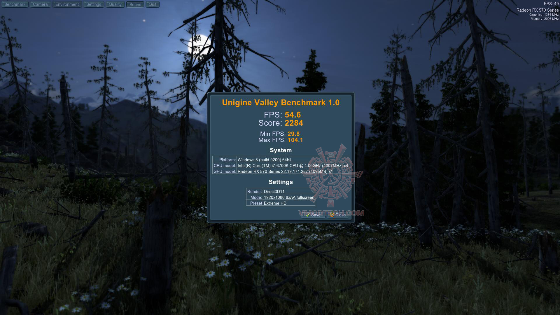 valley 2017 07 06 06 50 52 79 ASUS ROG Strix Radeon RX 570 OC edition 4GB GDDR5 Review