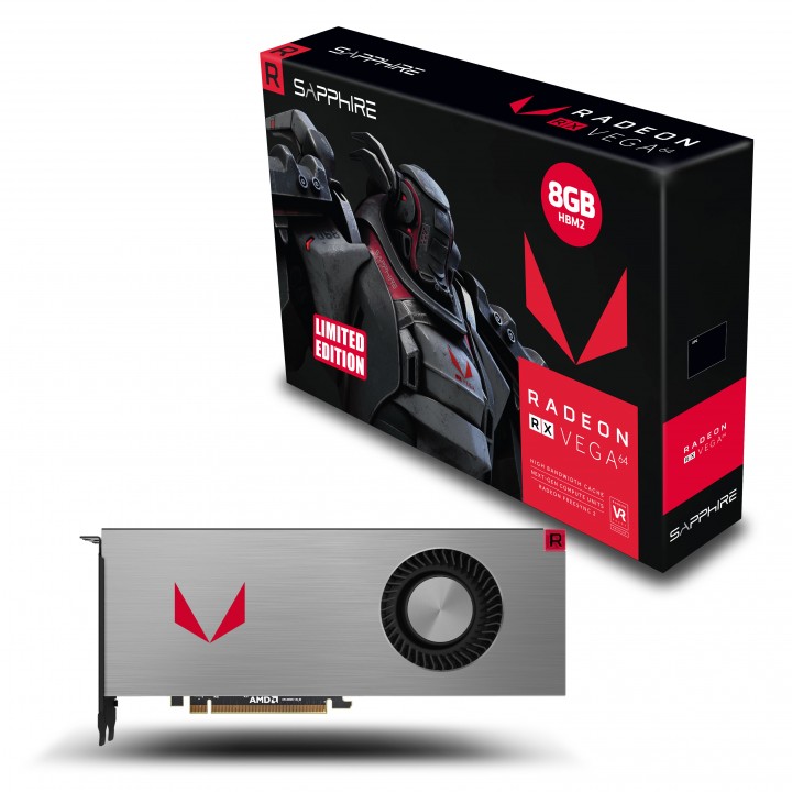 21275 01 rx vega limited edition 8gb hdmi 3dp fbc 720x720 SAPPHIRE เปิดตัวการ์ดจอ 3รุ่น  SAPPHIRE Radeon RX Vega 64 8GB HBM2 , RX Vega 64 8GB HBM2 Liquid Cooled , Radeon RX Vega 64 8GB HBM2 Limited Edition 