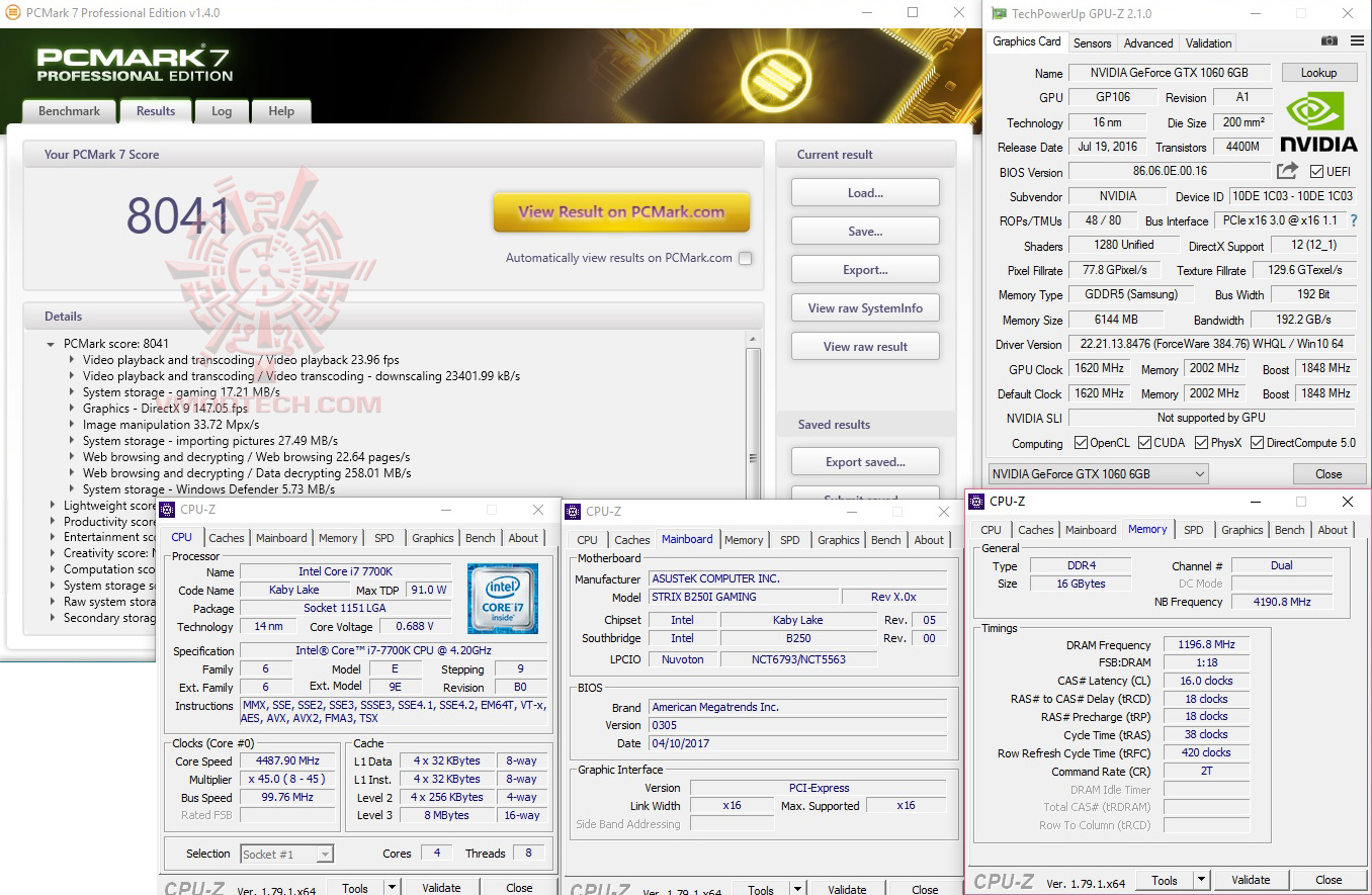 pc7 ASUS ROG STRIX B250I GAMING REVIEW