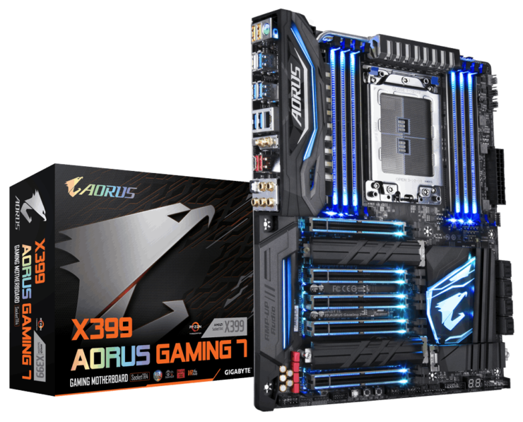 gigabyte x399 aorus gaming 7 2 740x597 Gigabyte X399 AOURS Gaming 7 รุ่นใหม่ล่าสุดตัวแรงรองรับซีพียู AMD Ryzen Threadripper TR4 