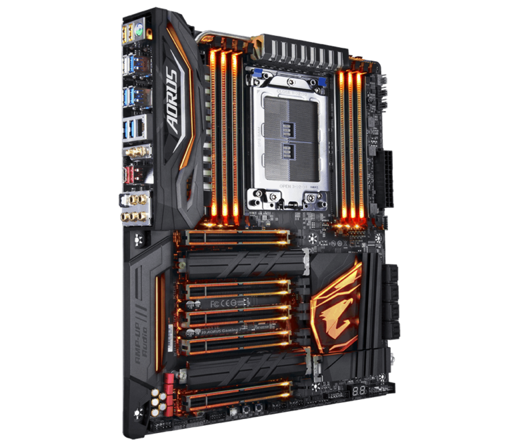 gigabyte x399 aorus gaming 7 5 740x636 Gigabyte X399 AOURS Gaming 7 รุ่นใหม่ล่าสุดตัวแรงรองรับซีพียู AMD Ryzen Threadripper TR4 