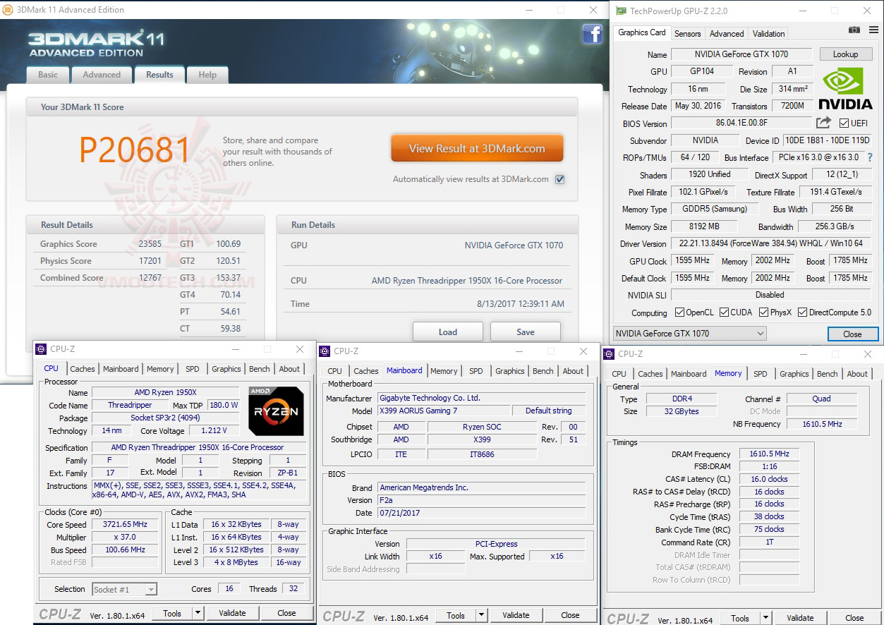 11 AMD Ryzen Threadripper 1950X Review 
