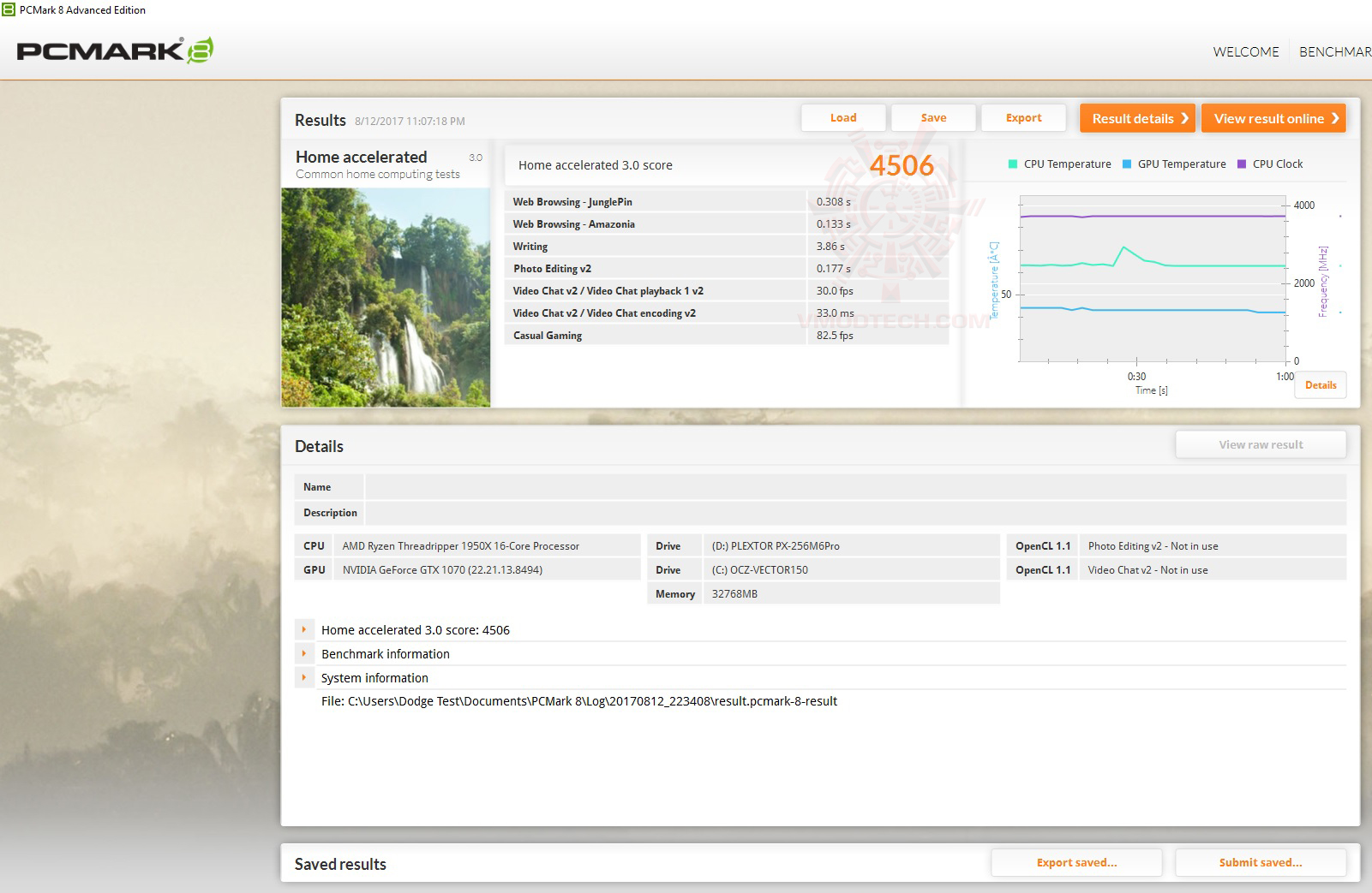 pc8 AMD Ryzen Threadripper 1950X Review 