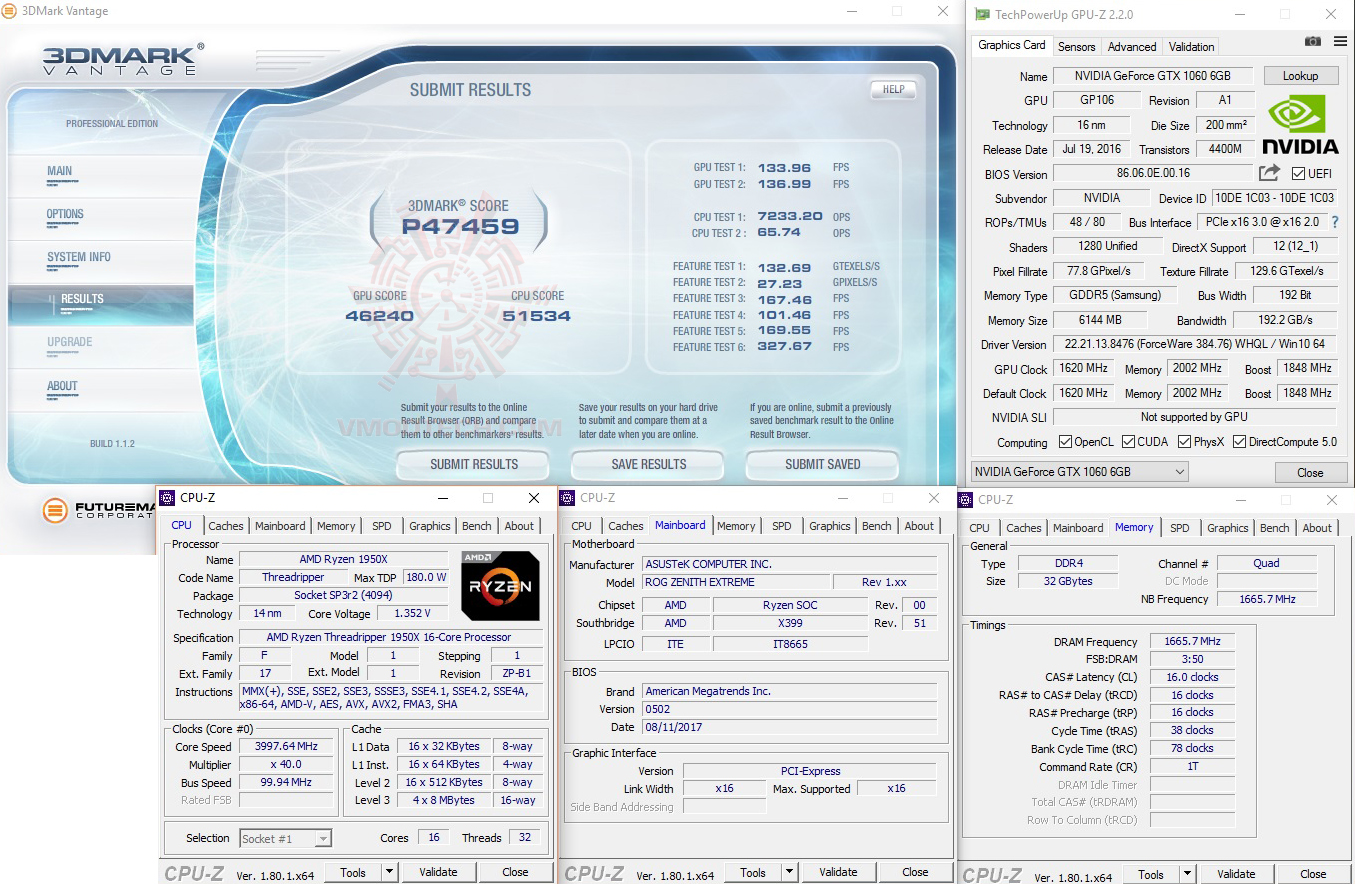 vt ASUS X399 ROG ZENITH EXTREME REVIEW