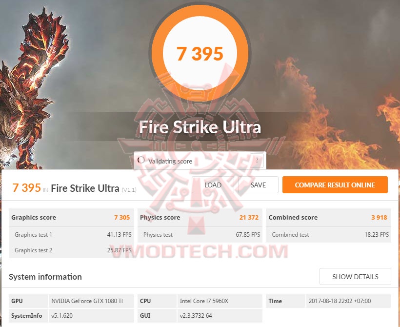 fsu fsu Zotac GeForce GTX 1080 Ti amp! Extreme edition Review