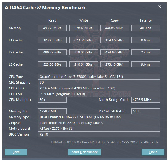 mem ASRock Z270 Killer SLI Review