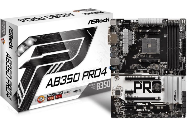 asrock ab350 pro4 ASRock AB350 PRO4 เมนบอร์ดสุดคุ้ม สำหรับคอเกมที่ใช้ AMD Ryzen